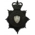 Shropshire Constabulary Night Helmet Plate - Queen's Crown