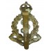 Royal Army Medical Corps (R.A.M.C.) Brass Cap Badge - King's Crown