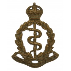 South African Medical Corps (S.A.M.C. - S.A.G.D.) Cap Badge - King's Crown