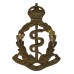 South African Medical Corps (S.A.M.C. - S.A.G.D.) Cap Badge - King's Crown