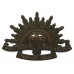 Australian Commonwealth Military Forces Slouch Hat Badge - King's Crown