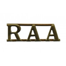 Royal Australian Artillery (R.A.A.) Shoulder Title