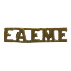 East Africa Electrical & Mechanical Engineers (E.A.E.M.E.) WW2 Shoulder Title