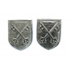 Pair of Peterborough City Police Collar Badges