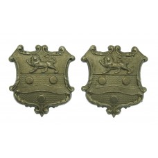 Pair of Maidstone Borough Police Collar Badges