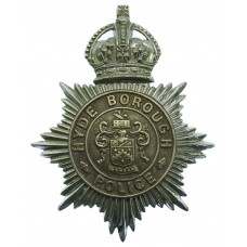 Hyde Borough Police Helmet Plate - King's Crown