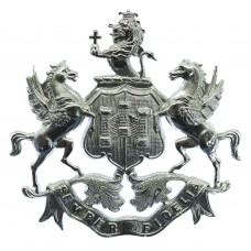 Exeter City Police Coat of Arms Helmet Plate