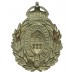 Sheffield City Police Wreath Helmet Plate - King's Crown