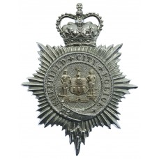 Sheffield City Police Helmet Plate - Queen's Crown