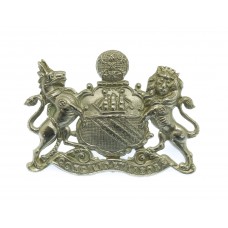 Manchester City Police Coat of Arms White Metal Cap Badge