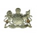 Manchester City Police Coat of Arms White Metal Cap Badge