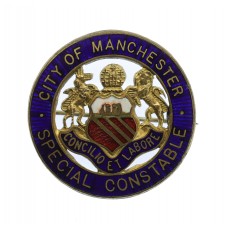 Manchester City Police Special Constable Enamelled Lapel Badge