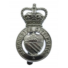 Manchester City Police Cap Badge - Queen's Crown