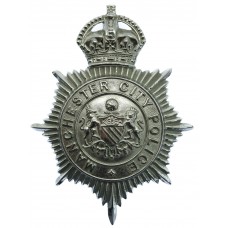 Manchester City Police Helmet Plate - King's Crown