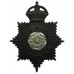 Lancashire Constabulary  Night Helmet Plate - King's Crown