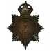 Lancashire Constabulary  Night Helmet Plate - King's Crown