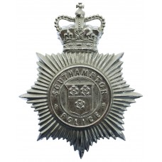 Southampton Police Helmet Plate - Queen's Crown