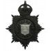 Southampton Police Night Helmet Plate - King's Crown