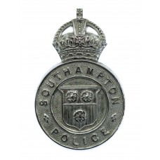 Southampton Police Cap Badge - King's Crown