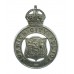 Norwich City Police Cap Badge - King's Crown