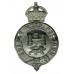 Norwich City Police Helmet Plate - King's Crown