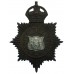 Norwich City Police Night Helmet Plate - King's Crown
