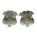 Pair of Derby Borough Police Collar Badges