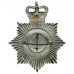 Derby Borough Police Helmet Plate - Queen's Crown