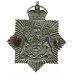 Derby Borough Police Star Helmet Plate - King's Crown