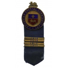 WW1 Lancaster Special Constabulary Lapel Badge