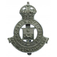 Lancaster City Police Special Constabulary Cap Badge - King's Crown