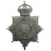 Lancaster City Police Helmet Plate - King's Crown