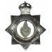 Accrington Borough Police Senior Officer's Enamelled Cap Badge - King's Crown