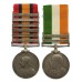 QSA (6 Clasps) and KSA (2 Clasps) Medal Pair - Bomb. R.C. Cooper, Royal Field Artillery, who was mentioned in despatches and awarded the DCM in 1901