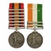 QSA (6 Clasps) and KSA (2 Clasps) Medal Pair - Bomb. R.C. Cooper, Royal Field Artillery, who was mentioned in despatches and awarded the DCM in 1901