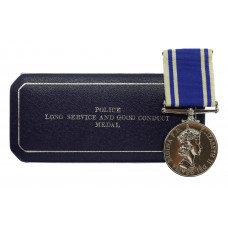 Elizabeth II Police Exemplary Long Service & Good Conduct Medal - Constable David G. Clements
