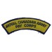 Royal Canadian Army Pay Corps (ROYAL CANADIAN/PAY CORPS) Cloth Shoulder Title