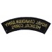 Royal Canadian Army Medical Corps (ROYAL CANADIAN ARMY/MEDICAL CORPS) Cloth Shoulder Title