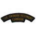Canadian Ontario Regiment (THE ONTARIO REGIMENT/CANADA) Cloth Shoulder Title