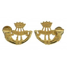 Pair of Princess Patricia's Canadian Light Infantry (P.P.C.L.I.) Collar Badges