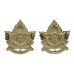 Pair of Canadian Saskatoon Light Infantry Collar Badges - King's Crown