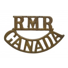 Canadian Royal Montreal Regiment (RMR/CANADA) Shoulder Title