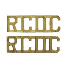 Pair of Royal Canadian Dental Corps (RCDC) Shoulder Titles