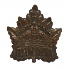 Canadian Canada WW1 General Service Cap Badge (RODEN BROS 1916)