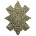 Canadian Black Watch (Royal Highland Regiment) of Canada Cap Badge - King's Crown 