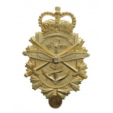 Canadian Armed Forces Cap Badge - Queen's Crown 