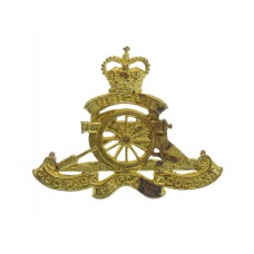 Royal Canadian Artillery Beret Badge - Queen's Crown 