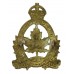 Canadian British Columbia Dragoons Cap Badge - King's Crown 