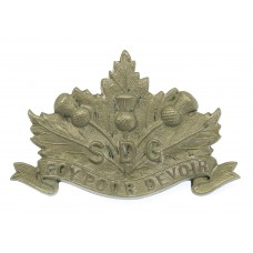 Canadian Stormont, Dundas & Glengarry Highlanders Cap Badge 