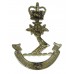 Royal Military College Canada (Truth - Duty - Valour) Cap Badge - Queen's Crown